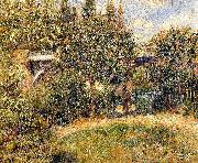 Le Pont du chemin de fer a Chatou Auguste renoir